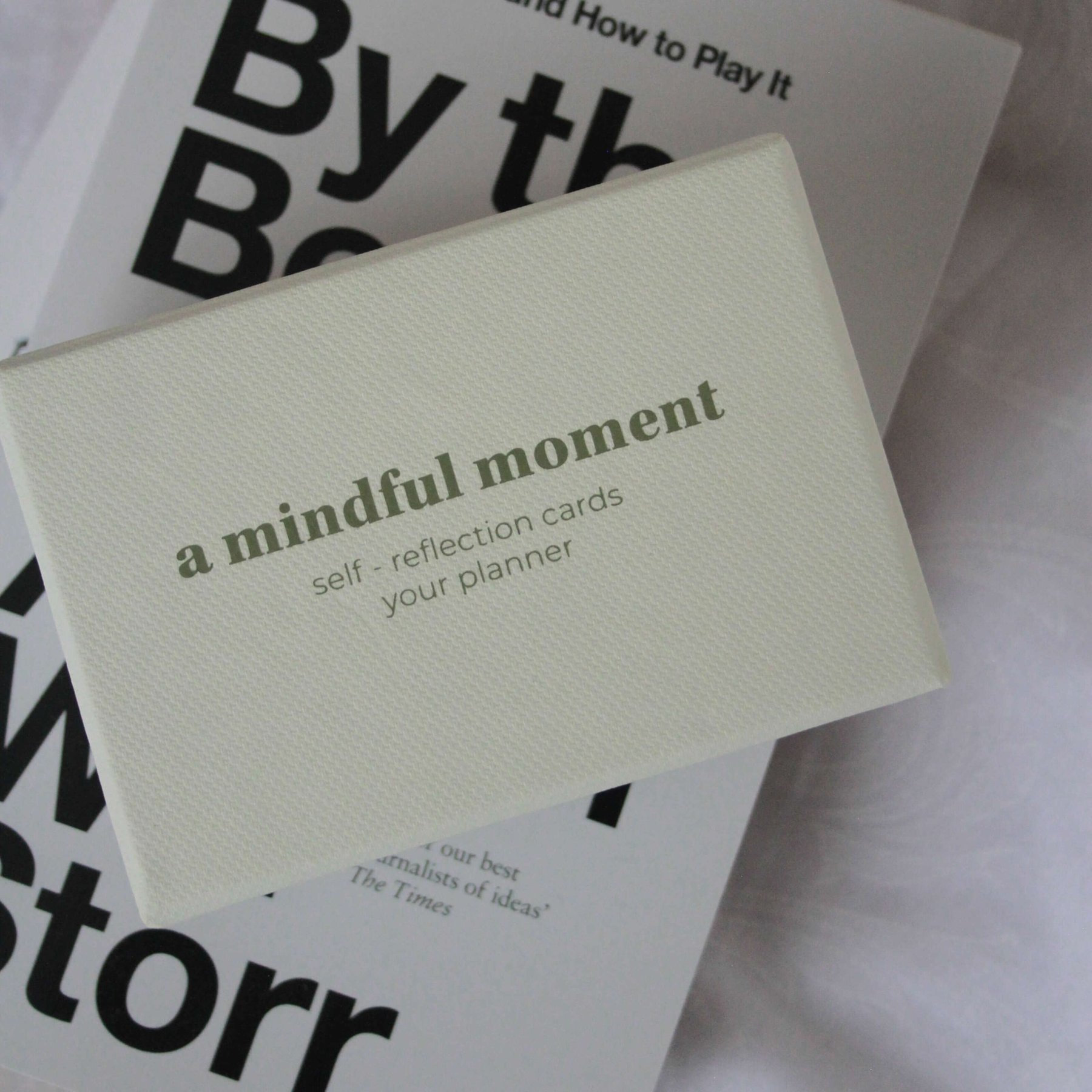 Карткова гра з питаннями для рефлексії та письма "A mindful moment"